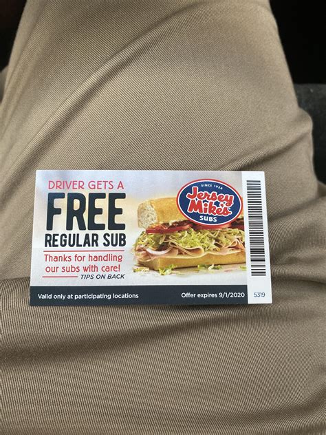 No delivery fee on your first. . Doordash jersey mikes promo
